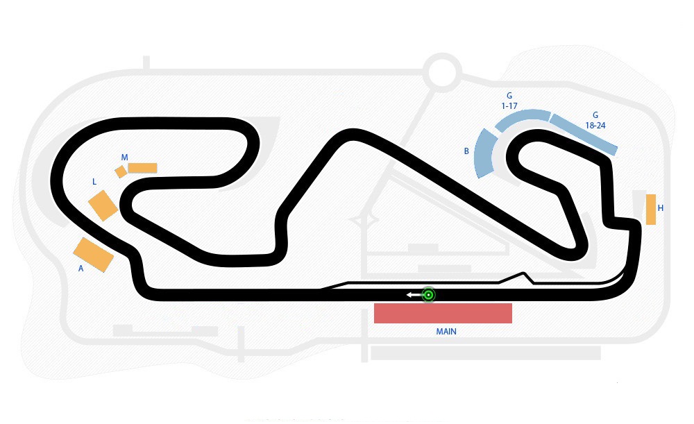 Formula 1 - Barcelona oturma planı