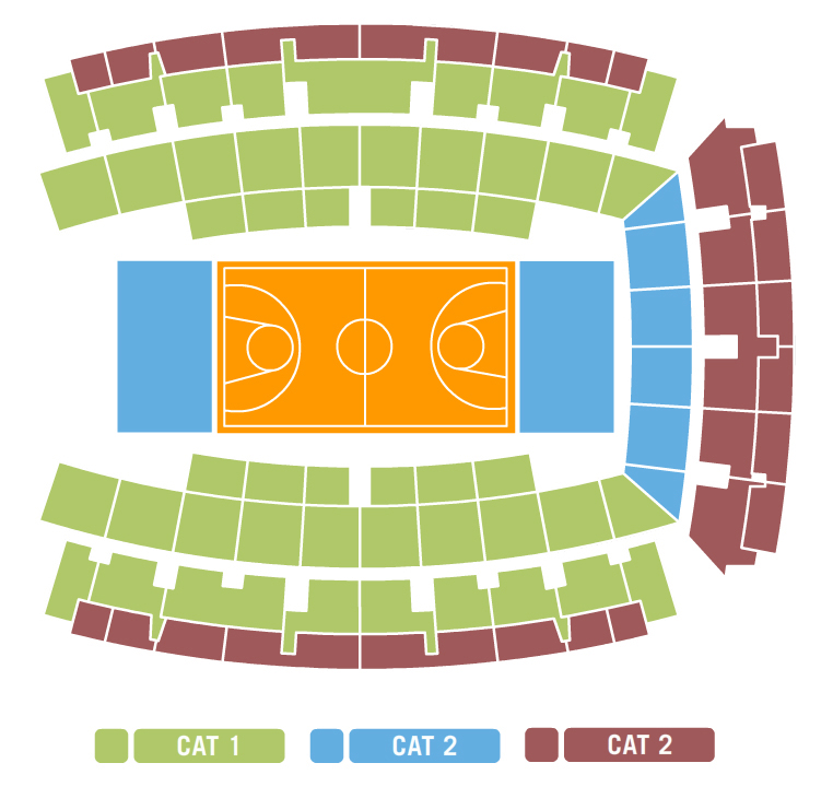 Barcelona Lassa - Oklahoma City Thunder oturma planı